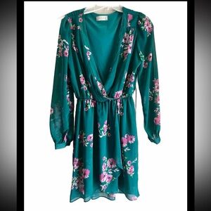 Altar’d State Long Sleeve Floral Dress
